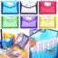 DWEL A4 Thư mục tập tin Túi PVC bền Văn phòng phẩm Túi lưu trữ Thư mục phong bì