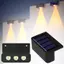 Đèn chiếu sáng bước CQCJ, Sạc pin công suất cao Đèn sân vườn, Đèn LED trang trí chống mưa chất lượng cao Hàng rào