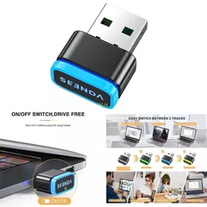 Btsg Nhẹ Chuột Jiggler Kim Loại Không Thể Phát Hiện Chuột USB Mover Mini Mouse Shakers DriverFree Mouse Shakers USB Shakers