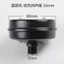 Máy thẳng Đầu nối trực tiếp Máy nén khí Máy bơm không khí nhỏ Máy nén khí Piston Bộ giảm thanh Bộ lọc khí Đầu vào Bộ lọc không khí RFTC