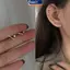 MAKY 5 Chiếc Ngọc Trai Pha Lê Nhỏ Bông Tai Bộ Dành Cho Nữ Bé Gái Thời Trang Tai Bông Tai Trang Sức VN
