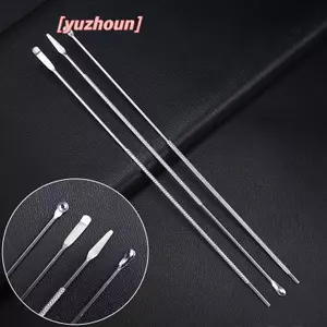 Thìa tai bằng thép không gỉ Xẻng tai Pi Curette Earwax Removal Pier Earpi Cleaner Tool dành cho trẻ em Người lớn Chăm sóc sức khỏe