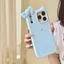 Hoạt Hình Dễ Thương Sữa Xanh KT Mèo Vòng Tay iphone17 Apple 16 Thích Hợp Cho 14 / 15pro max Ốp Điện Thoại 13