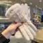 Găng Tay Cotton Xuống, Găng Tay Thời Tiết Lạnh Cotton Sang Trọng, Chống Gió Lạnh Dày Ấm Áp Đi Leo Núi Trượt Tuyết Găng Tay Nữ
