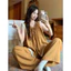 Phụ Nữ Ren Viền Không Tay Loungewear Bộ Phong Cách Tối Giản Rời Để Thư Giãn Trong Nhà Và Thường Ngày Ngoài Trời Mặc Hàng Ngày Vào Mùa Hè