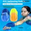 NEWIDEA Vây Tay, Mái Chèo Bơi Có Thể Điều Chỉnh PVC, Nhẹ Thoải Mái Tiện Dụng Chống Trượt Bơi Tay Mái Chèo Thể Dục Bơi