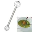 Muỗng khuấy súp Miso hai đầu Treeling để kiểm soát hương vị chính xác Thép không gỉ