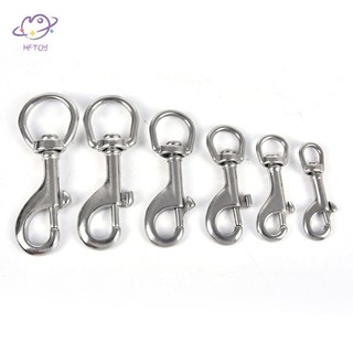 HFTOY Bu lông bằng thép không gỉ Snap Hook Clip Lặn Singel Hook BCD Phụ kiện Dụng cụ ~