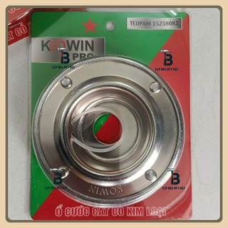 Bát cước (ổ cước) cắt cỏ cải tiến inox KWIN PRO, chống trượt, chống đứt cước