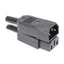NOTE1 1 Cái Ổ Cắm AC, Đầu Nối Nguồn AC 3 Pin Thẳng IEC 320, Đầu Nối Nguồn Điện Bền C13 C14 10A 250V