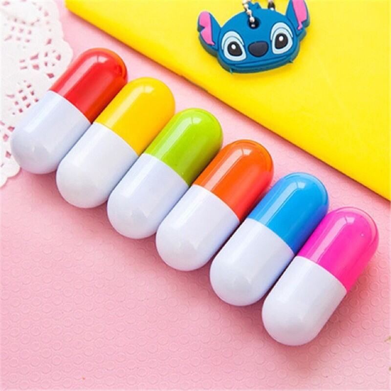 Bút bi lùn nhiều màu (3 cái/vỉ)