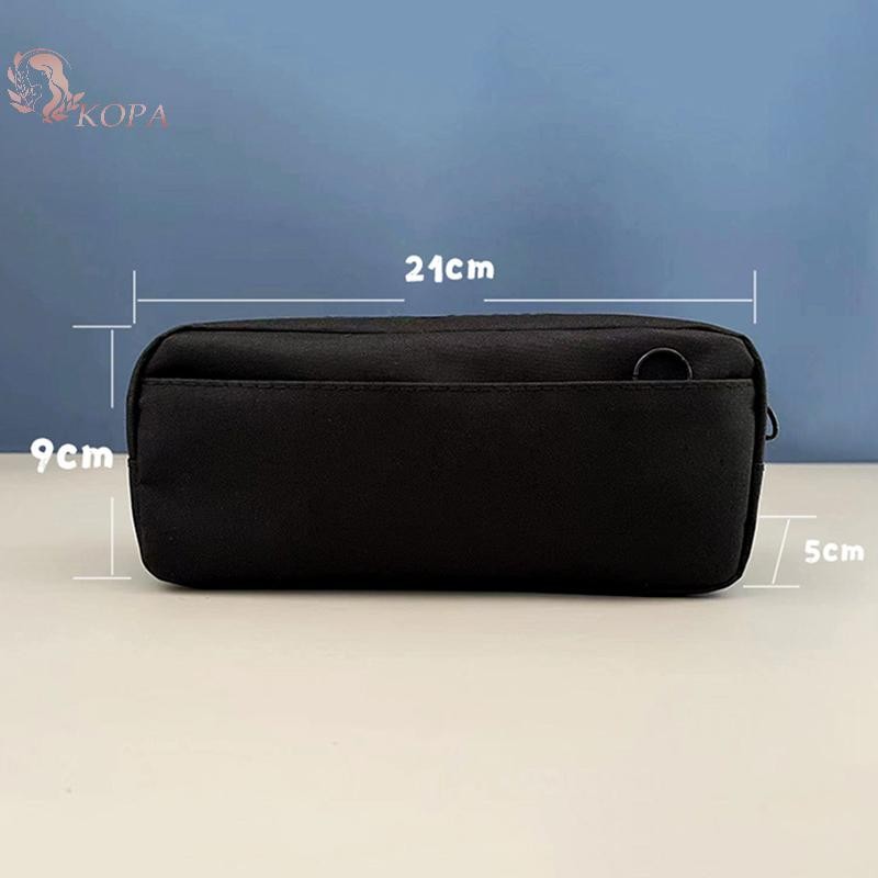 KOPA Hộp đựng bút chì dung tích lớn Túi đựng bút màu trơn Đồ dùng học tập dành cho học sinh Hộp đựng văn phòng phẩm VN