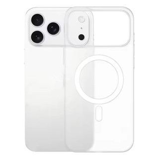 [JLK] Ốp điện thoại Mờ Trong Suốt Từ Tính Siêu Mỏng Sang Trọng Cho iPhone 17 16 15 14 13 12 11 Pro Max Plus 17 Air Clear Back Bìa Cứng
