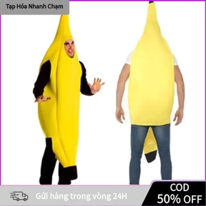 Đồ Halloween hóa trang cosplay quả chuối sáng tạo cho sự kiện đặc biệt
