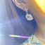 Bông tai thời trang Hàn Quốc sang trọng Zircon thanh lịch dài phong cách thanh lịch Bán buôn