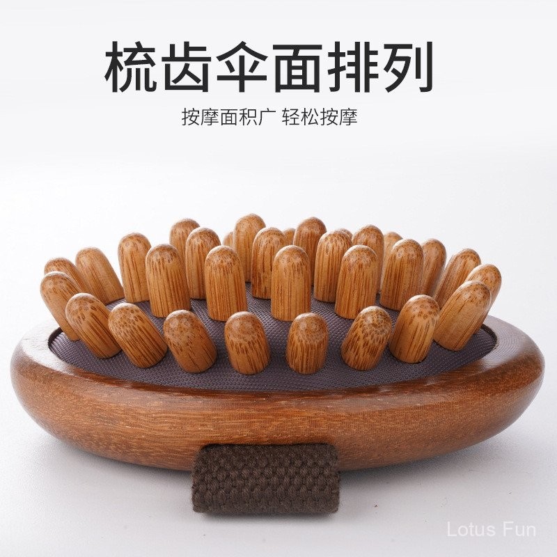 Gỗ Đàn Hương Kinh Tuyến Bàn Chải Massage Toàn Thân Đa Năng Hoạt Động Bàn Chải Cơ Bụng Massage Cầm Tay Nhào Bụng Hộp Quà Tặng Di Động