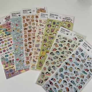 Sticker nhân vật mini Mind Wave Seals