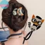 SUND Hoạt Hình Dễ Thương Xoắn Kẹp Tóc Bé Gái Acrylic Ngọc Trai Vuốt Tóc Cua Barrettes Kẹp Tóc Hairgrip Nữ Thời Trang Phụ Kiện Tóc VN
