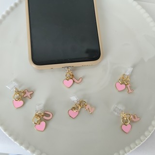 1 cái phích cắm điện thoại chữ cái tiếng Anh hình trái tim / Fine / Thích hợp cho cổng iPhone / Type-C