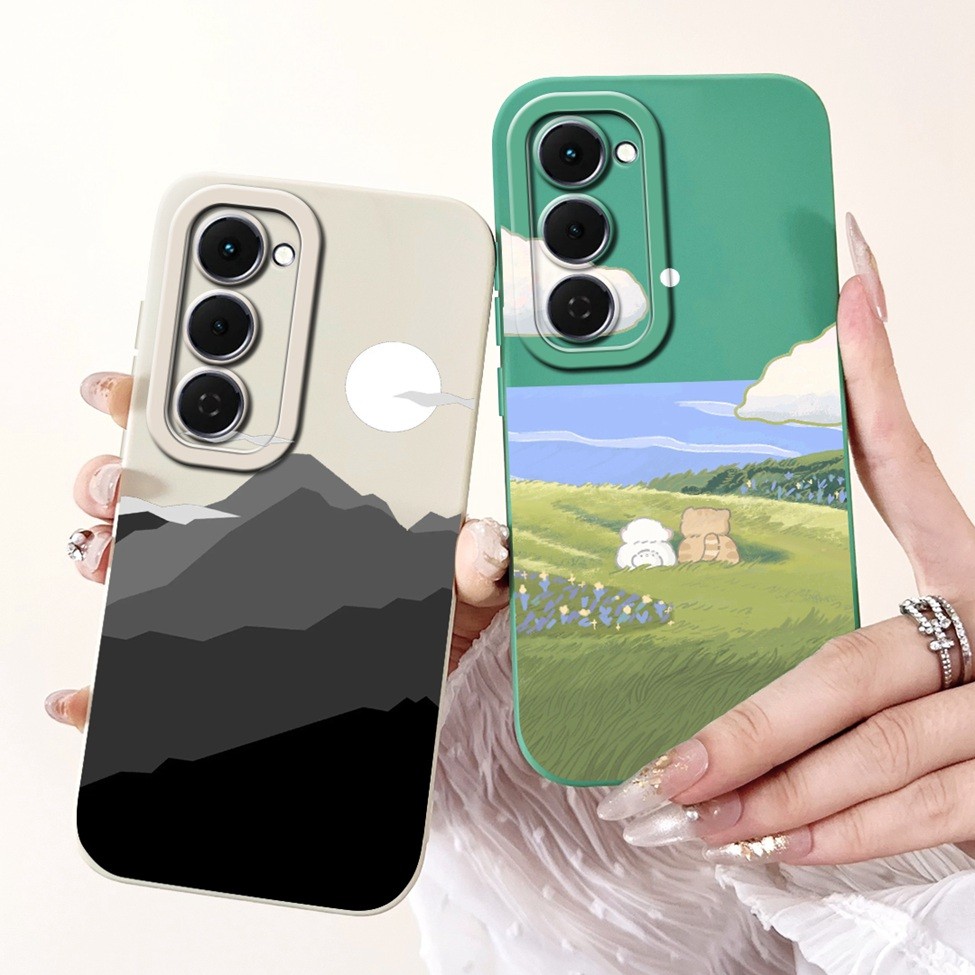 Ốp Lưng Tecno Spark 40 Pro Plus KM7 Mèo Dễ Thương Gấu Trúc Thẩm Mỹ Thời Trang Hoa Tình Yêu Ốp Lưng Techno Spark 40 Pro + Ốp lưng