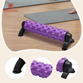 HILABEE - Con lăn xốp mật độ cao EVA cho tập luyện toàn thân, massage chân, lưng và tay