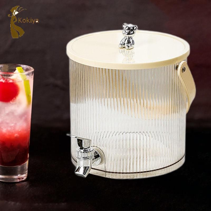 Bình nước uống có vòi cho nhà bếp, ấm siêu tốc lạnh/ấm, xô đựng nước trái cây