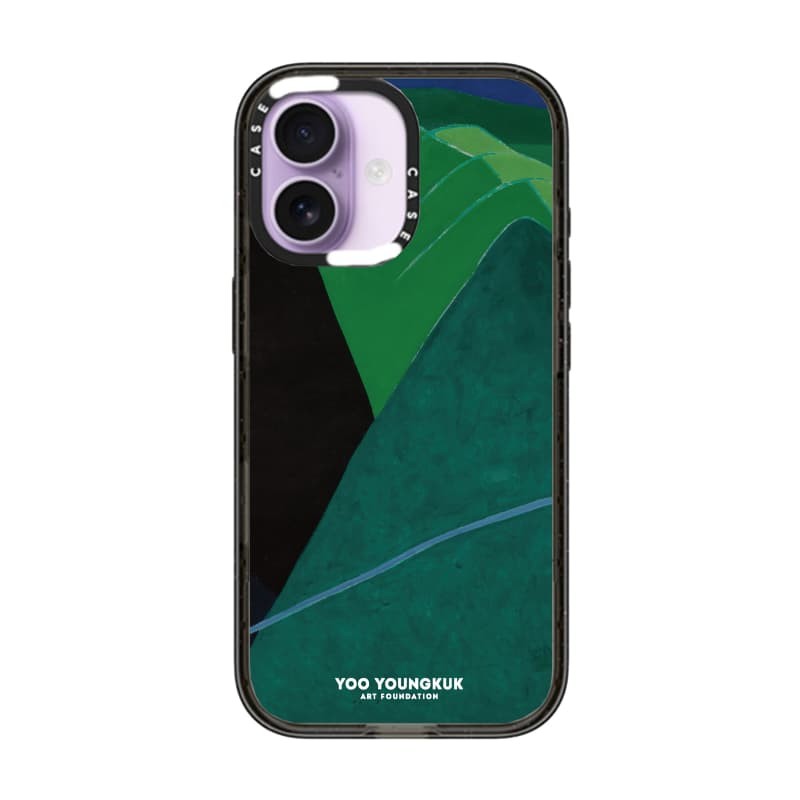 CASECASE X Yoo Youngkuk Mountain 1974 Ốp Lưng Cạnh Đen Trong Suốt Cứng Hút Từ Tính Tác Động Dành Cho Apple IPhone 12 13 14 15 16 17 Pro Max Air Plus Có Hộp