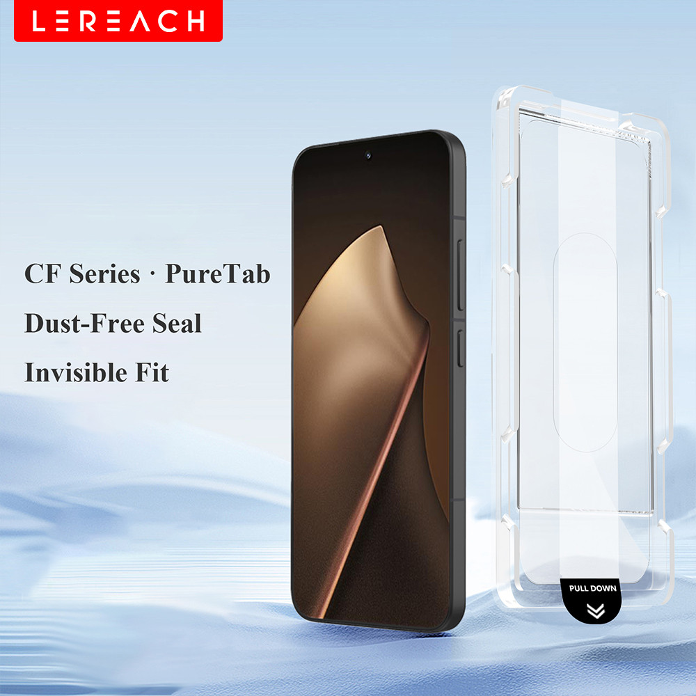 Lereach cho Xiaomi 17T Pro / 17T / 15T Pro / 15T / 14T Pro / 14T – kính cường lực bảo vệ màn hình, kèm khay căn chỉnh chống bụi, tự động hút chân không