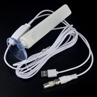Ăng-ten HDTV kỹ thuật số trong nhà TV Bộ khuếch đại bán kính phạm vi 50 dặm DVB-T2 Bộ thu tín hiệu đĩa vệ tinh trong suốt trên không