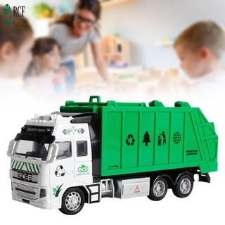 Trẻ em Đồ chơi xe tải rác Xe đẩy và đi Xe kéo lại cho quà tặng Giáng sinh và năm mới