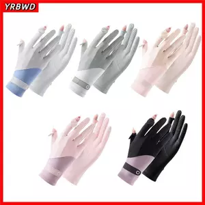 Găng tay lụa băng YRBWD Găng tay thời trang mùa hè