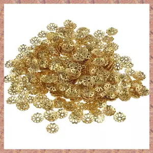 500 chiếc Mũ hạt hoa 6mm để làm đồ trang sức (R F C V)