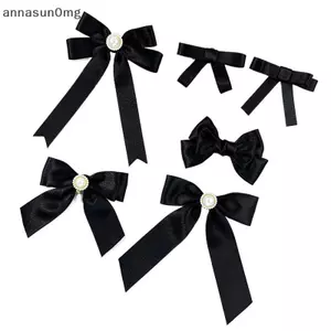 AA Bowtie Giả Ngọc Trai Trang Trí Nhung Nơ Áo Sơ Mi Trang Trí Nơ Cho Nữ VN