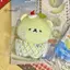 < WHPHous-t > Móc khóa đồ chơi sang trọng hình gấu Cantaloupe Mặt dây chuyền búp bê nhồi bông mềm Bapa Túi trang trí Quà tặng trẻ em Đẹp
