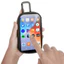 Túi lưu trữ WANYEDI MP3 MP4, Túi đựng máy nghe nhạc TPU màu đen, Vải tiện dụng Tay áo máy nghe nhạc chống sốc hàng ngày