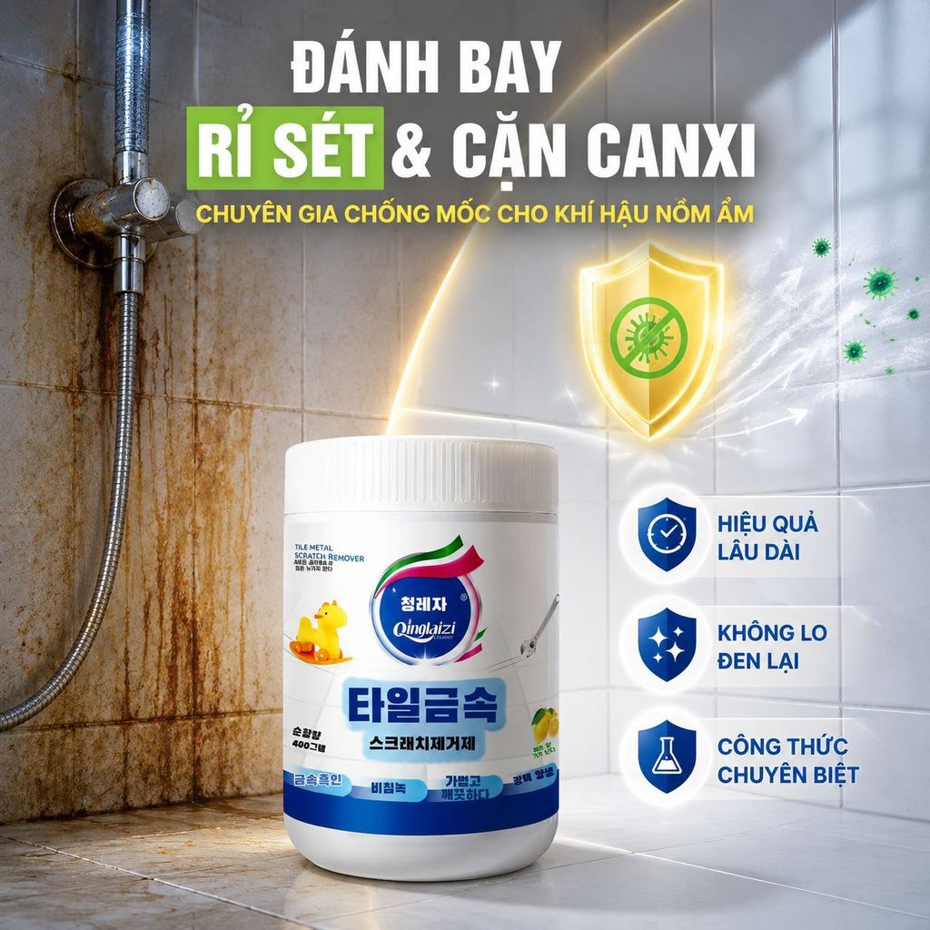🔥Gạch men kem tẩy vết xước kim loại /Dung dịch tẩy vết xước gạch men /Dung dịch tẩy vết xước kim loại và đá