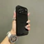 Ins Cửa Sổ Lớn iPhone17Promax Vỏ Điện Thoại Hạt Da Thích Hợp Cho Apple 16 Xuống Sợi Xuống 15 Mượt Xuống Vỏ Bảo Vệ