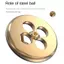 Fidget Đồ Chơi Kim Loại Đầu Ngón Tay Vui Nhộn Sưu Tập Tiện Ích Bốn Lỗ Fidget Xoay Đồ Chơi Dự Tiệc Ủng Hộ Cho Trẻ Em Thanh Thiếu Niên Người Lớn sonlekvn