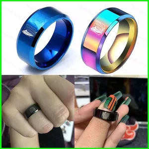 HT3 Anime Tấn Công Titan Nhẫn Cánh Tự Do Cờ Nhẫn Nhẫn Trang Sức Phụ Kiện Quà Tặng Cho Người Hâm Mộ TH3