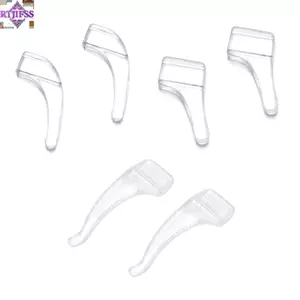 RTJIFSS 10 Cặp Móc Tai Giá Đỡ Đầu Kính Mắt Phụ Kiện Kính Silicon