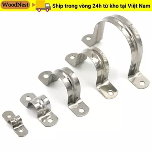 WOODNEST 10 Chiếc Kẹp Cưỡi, Vòng Cổ M5-M100 5mm-100mm Kẹp Ống Ngựa, Khóa Buộc Bằng Thép Không Gỉ 304 Bền Đẹp Kẹp Ống Nước Thắt Lưng Thẻ Ohm