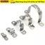 WOODNEST 10 Chiếc Kẹp Cưỡi, Vòng Cổ M5-M100 5mm-100mm Kẹp Ống Ngựa, Khóa Buộc Bằng Thép Không Gỉ 304 Bền Đẹp Kẹp Ống Nước Thắt Lưng Thẻ Ohm
