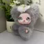 HK1 Thú Cưng Dễ Thương Gia Đình Lông Búp Bê Mặt Dây Chuyền Mini Sang Trọng Hình Túi Thời Trang Treo Trang Trí Món Quà Đáng Yêu KH1