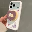 Giá đỡ từ tính Dễ thương Chó mèo mờ Vỏ điện thoại mềm cho iPhone 17 Pro Max 16 15 14 Vỏ bảo vệ chống sốc