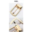 Khóa thắt lưng bằng thép không gỉ cho nam 00516 | Kiểu khóa kim | Chiều rộng trong 38mm | Phù hợp với thắt lưng có lỗ đục | Phong cách thương mại và giải trí | Thay thế khóa thắt lưng cao cấp phổ biến