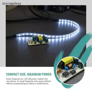 Bảng cấp nguồn chuyển mạch 12V 2A cho ổ đĩa đèn LED 100 240V Ứng dụng rộng rãi cho các dự án điện DIY Đẹp