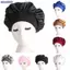 Bluelover Solid Satin Bonnet Tạo Kiểu Tóc Mũ Ngủ Quấn Mũ Tắm Tạo Kiểu Tóc Dụng Cụ Mới
