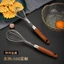 Đồ nội thất Đồ dùng nhà bếp Thép không gỉ 304 Tay cầm bằng gỗ Hướng dẫn sử dụng Máy khuấy Bột Kem Đánh Bánh Tiện ích GZID