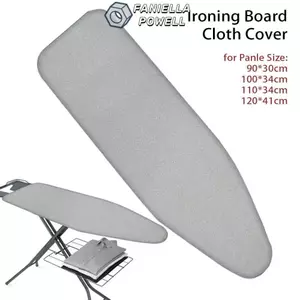 FANIELLAPOWELL 1 Cái Vỏ Bàn ủi, Có viền đàn hồi Tấm chắn nhiệt sắt đa năng, Vỏ vải Cotton dày chống vết bẩn bền bỉ Vỏ bọc vải ủi cho bàn ủi
