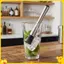 Cotail Muddler Thanh hạng nặng Máy nghiền trái cây Máy trộn búa đá cho Mojito Làm Dụng cụ uống nước tại nhà